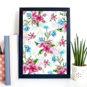 Pink Allover Wall Art