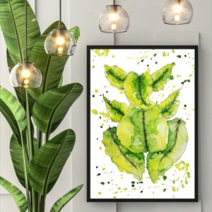 Leaf Ganesha Wall Art