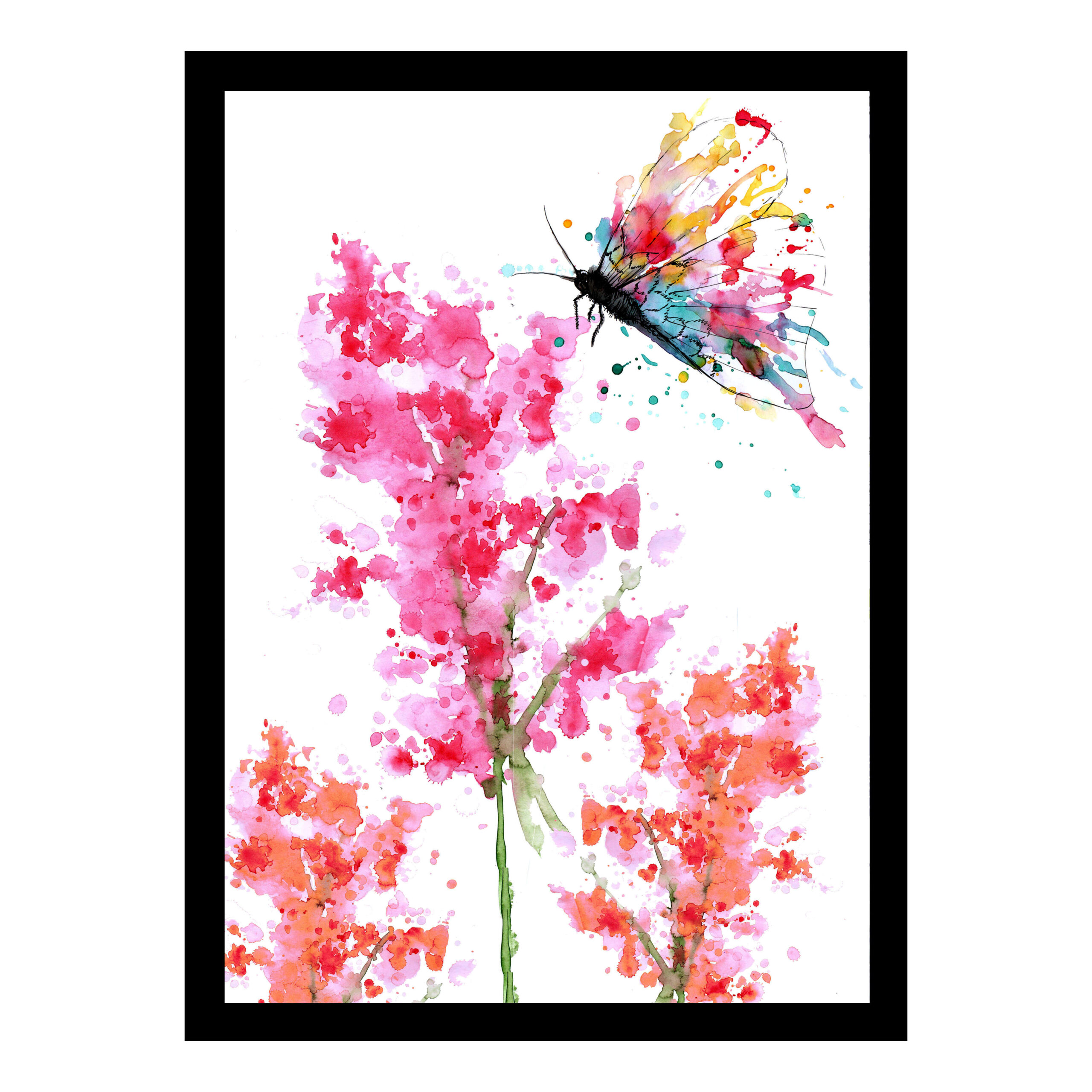 Pink Wall Art Set of 3 - Image 3